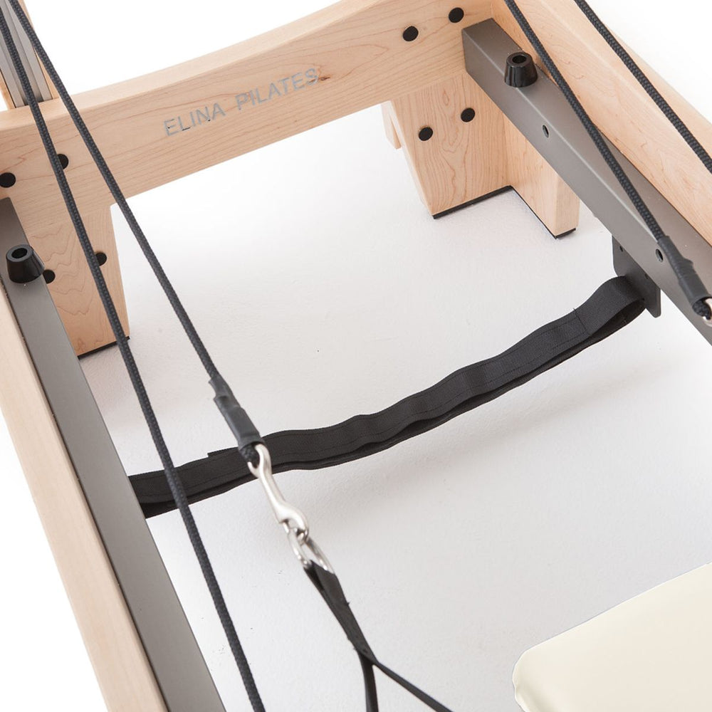 Elina Pilates Elite Reformer With Tower Ivory