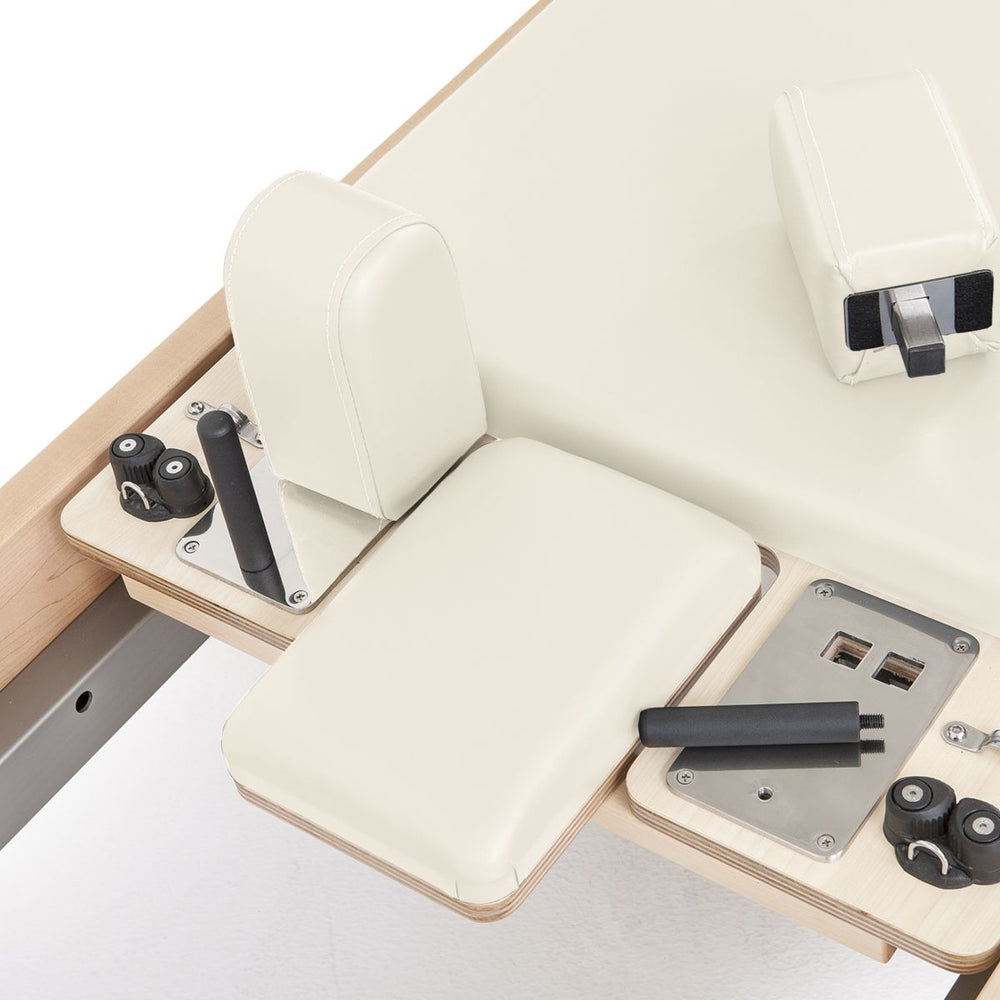 Elina Pilates Elite Reformer With Tower Ivory