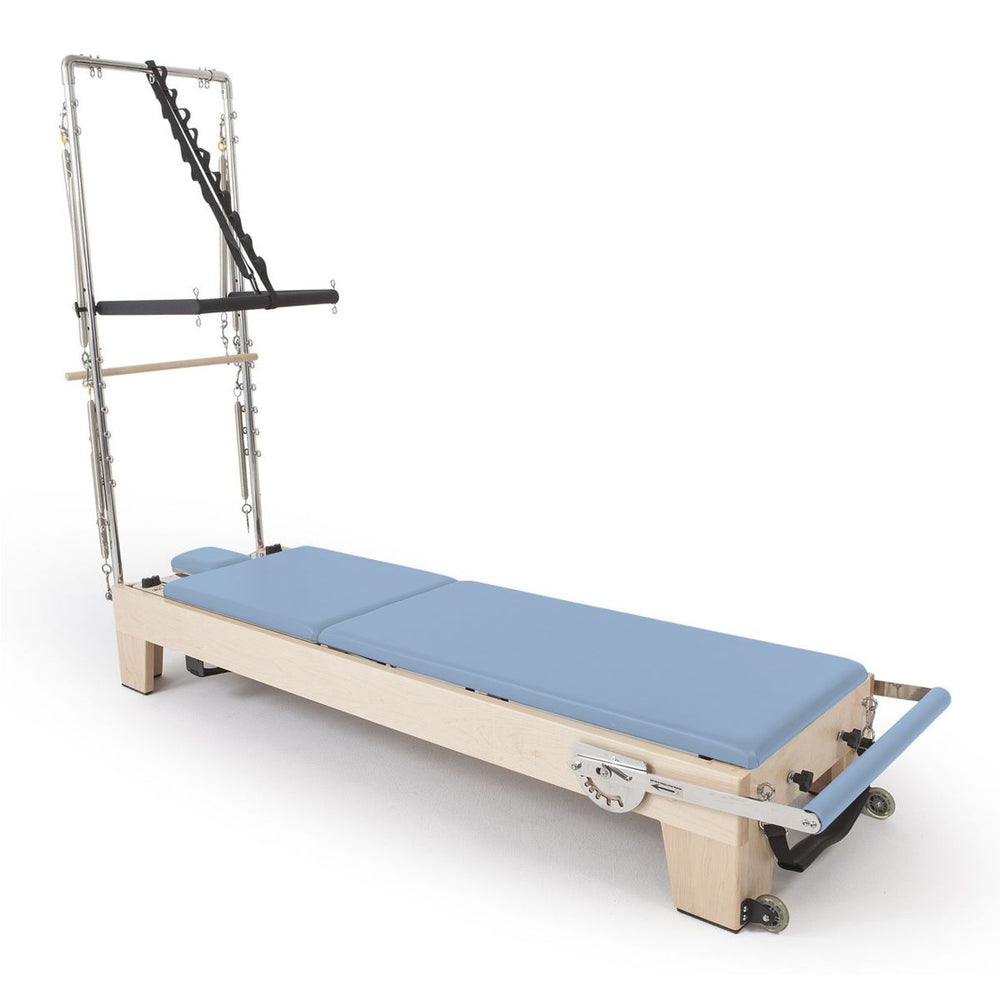 Elina Pilates Elite Reformer With Tower Ocean Blue