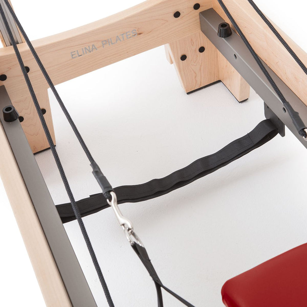 Elina Pilates Elite Reformer With Tower Red