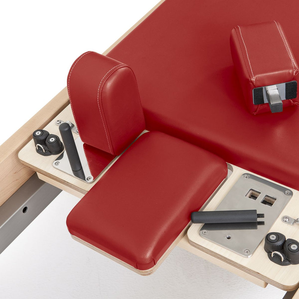 Elina Pilates Elite Reformer With Tower Red