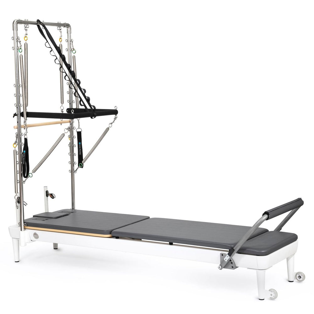 Elina Pilates Nubium Reformer With Tower Grey