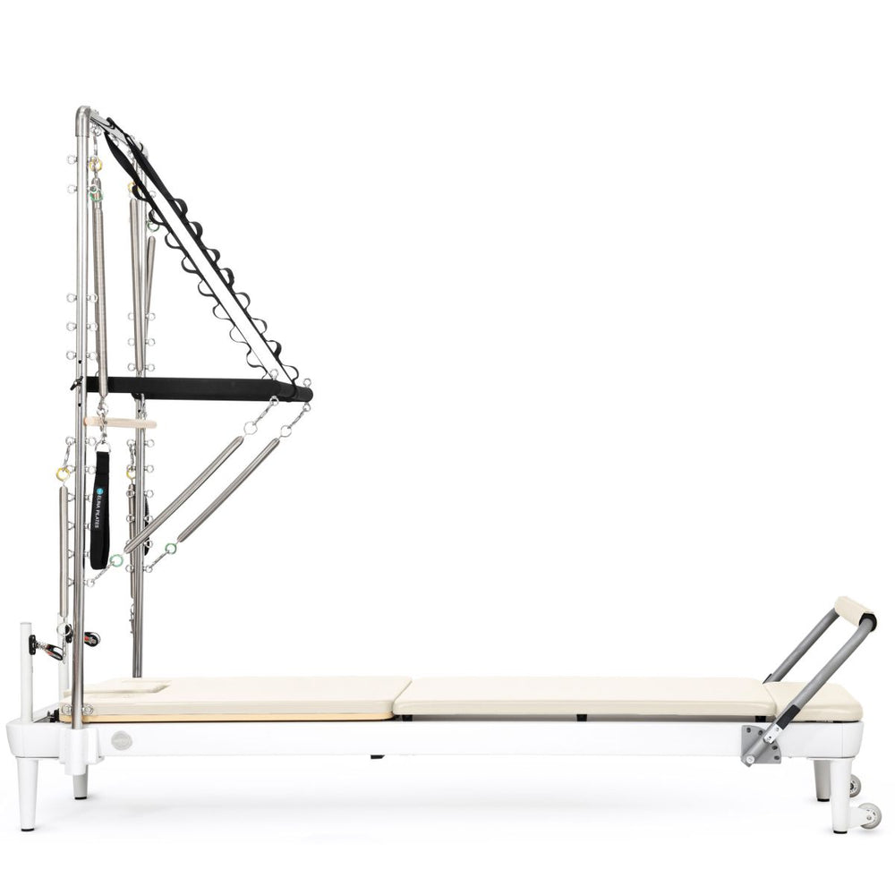 Elina Pilates Nubium Reformer With Tower Ivory