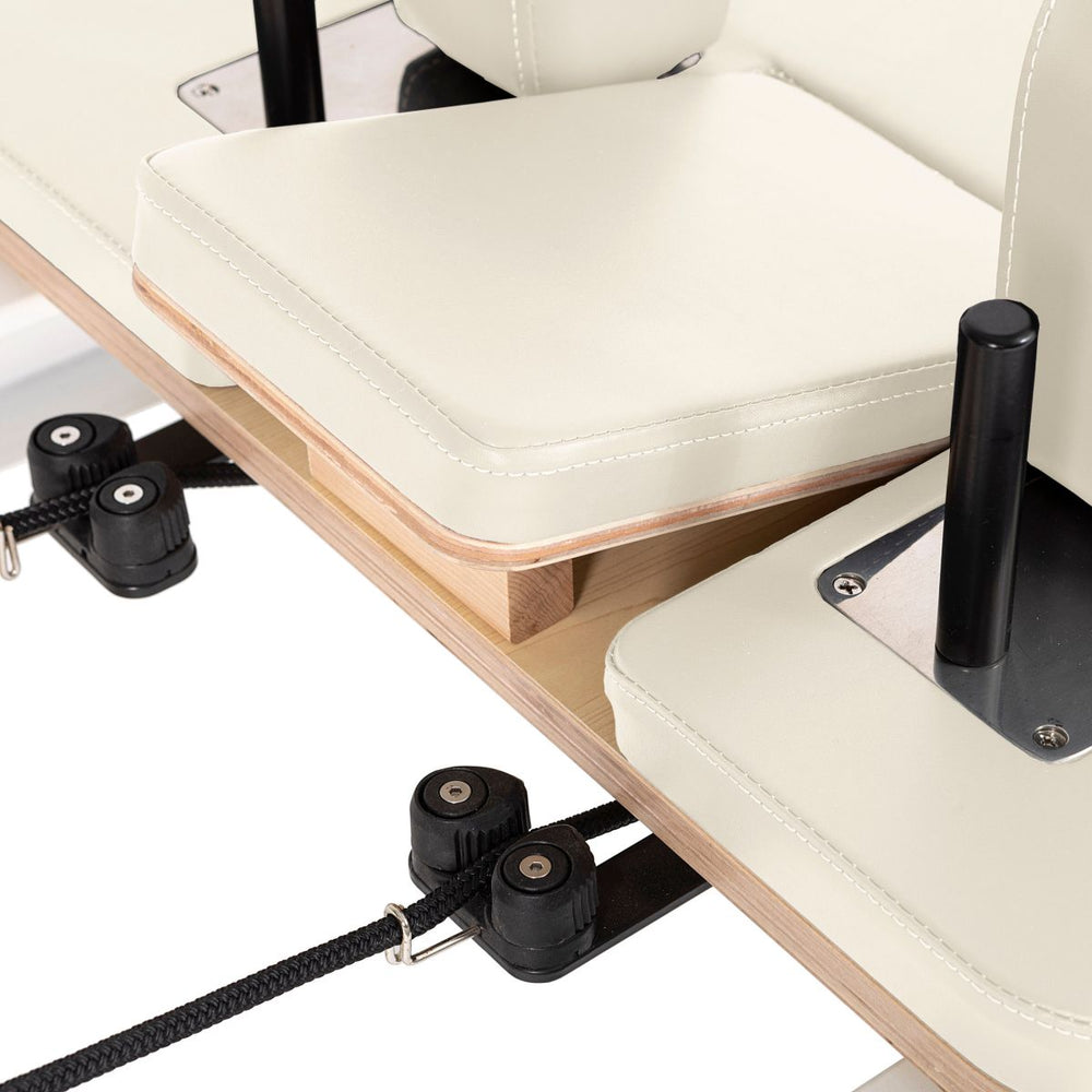 Elina Pilates Nubium Reformer With Tower Ivory