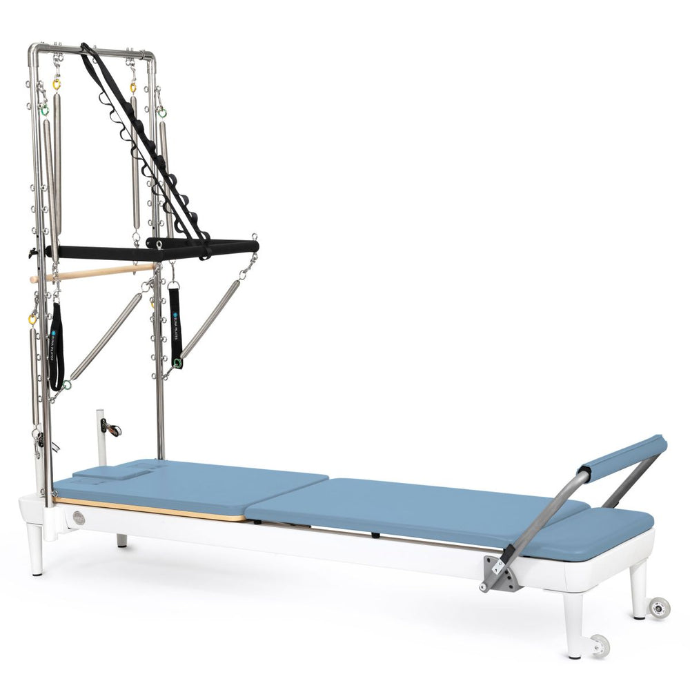 Elina Pilates Nubium Reformer With Tower Ocean Blue