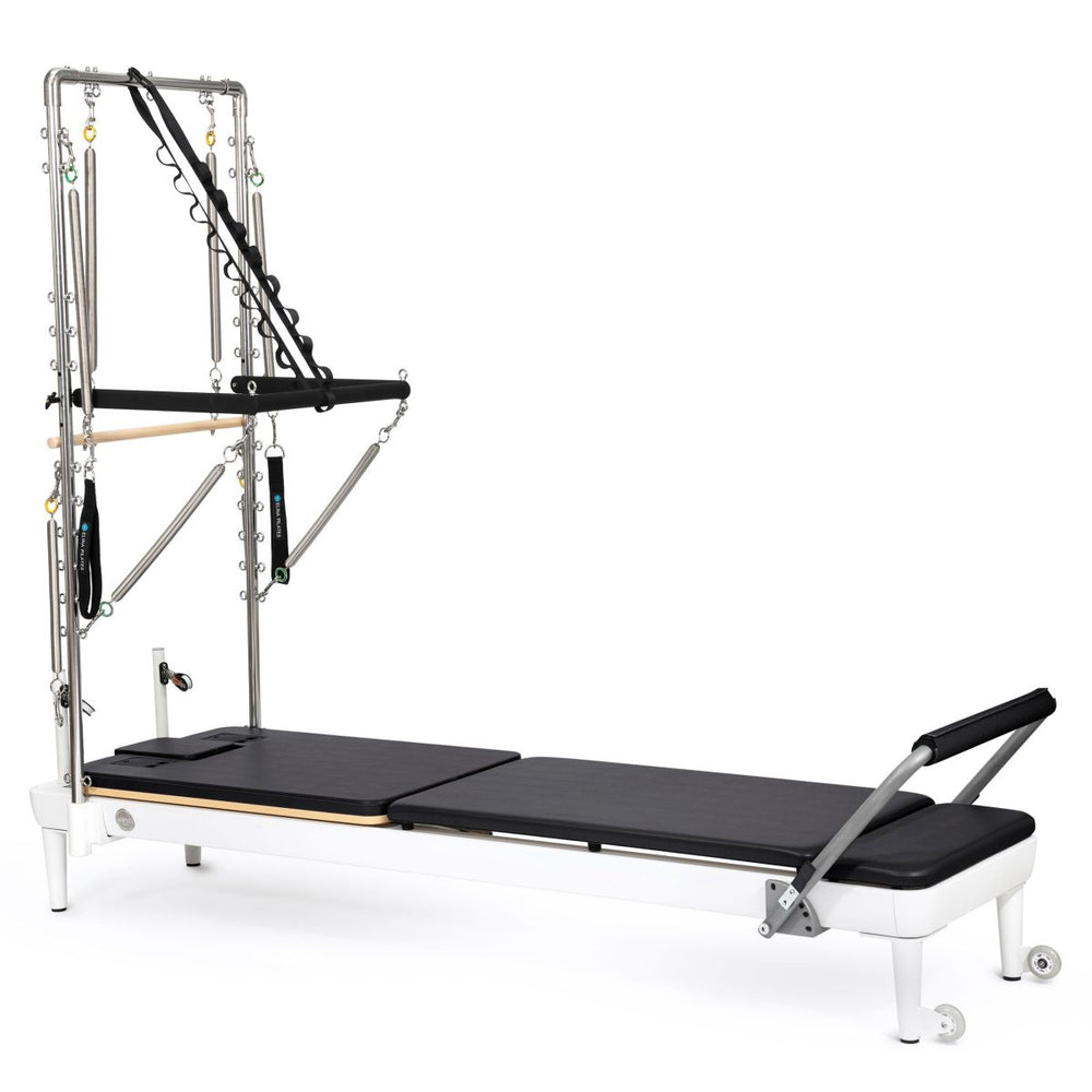 Elina Pilates Nubium Reformer With Tower Black