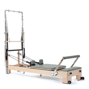 Elina Pilates Lignum Reformer With Tower Eucalyptus