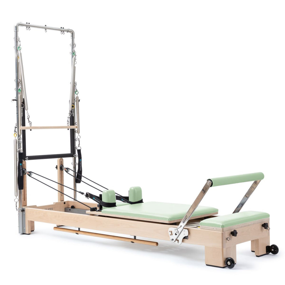 Elina Pilates Lignum Reformer With Tower Green