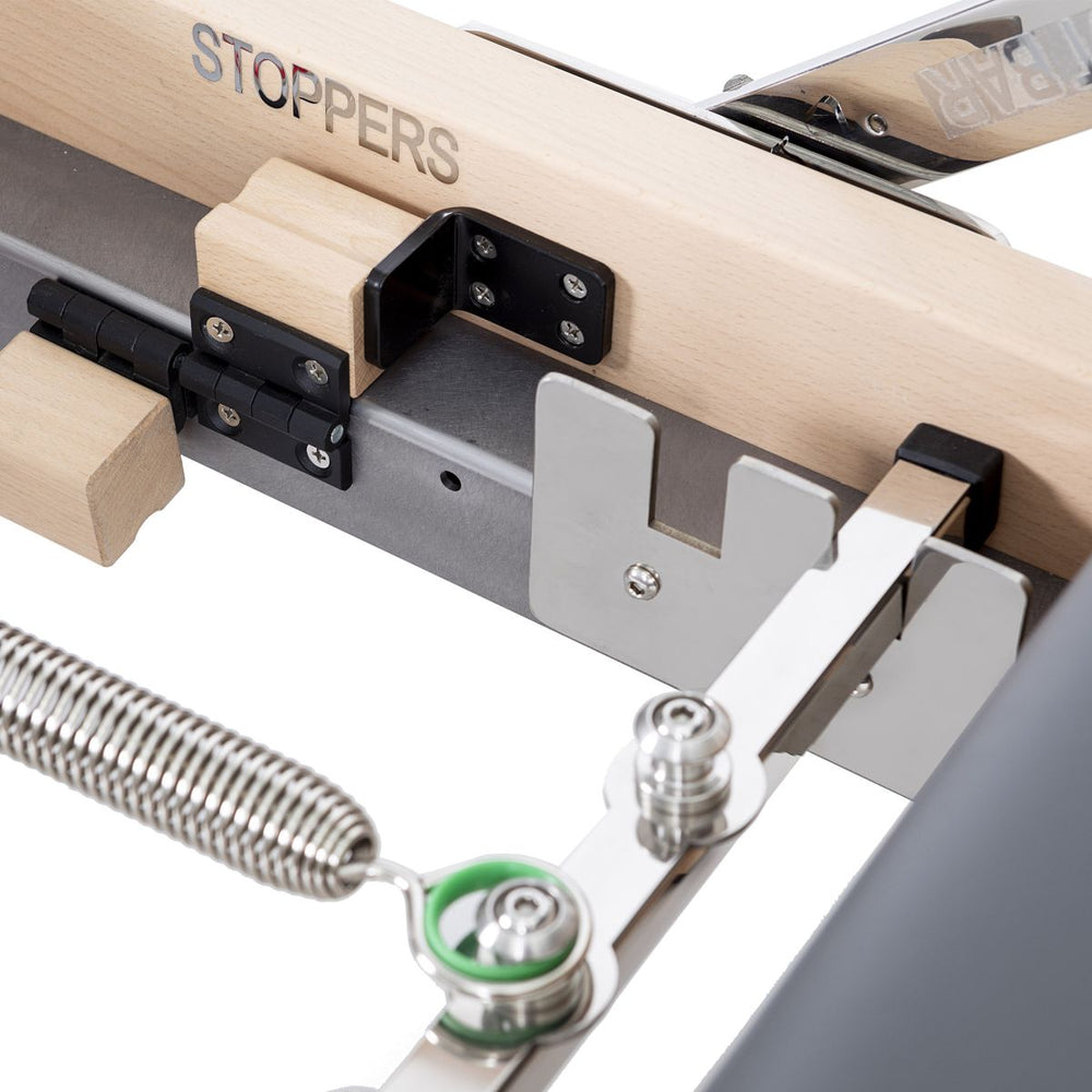 Elina Pilates Lignum Reformer With Tower Grey