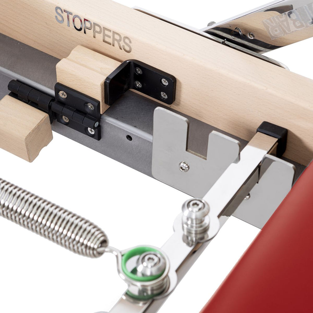 Elina Pilates Lignum Reformer With Tower Red