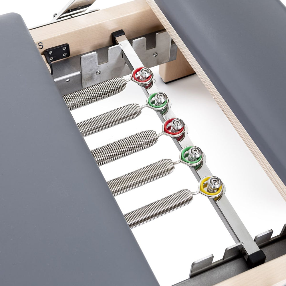 Elina Pilates Lignum Reformer With Tower Grey