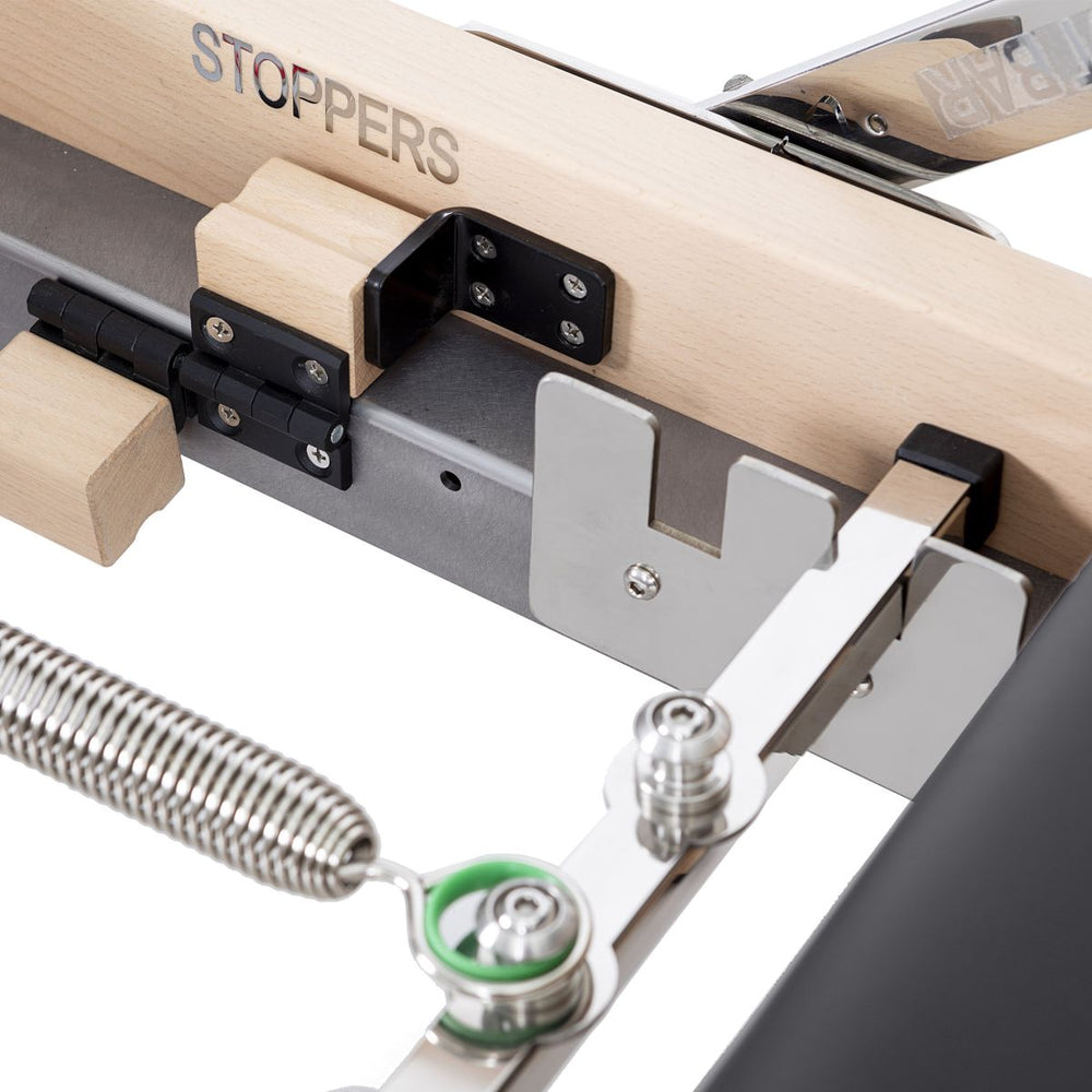 Elina Pilates Lignum Reformer With Tower Black