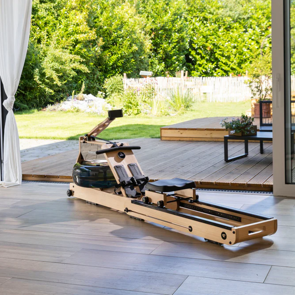Christopeit Sport Rameur Cambridge II – Pliable, 4 Résistances, écran LCD – Home Trainer