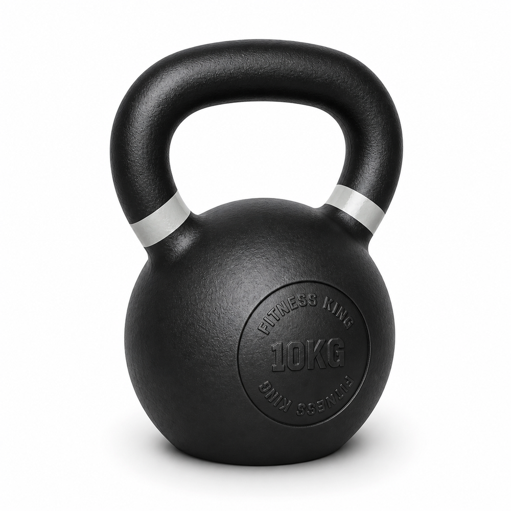 Kettlebell en fonte FitnessKing 10 kg