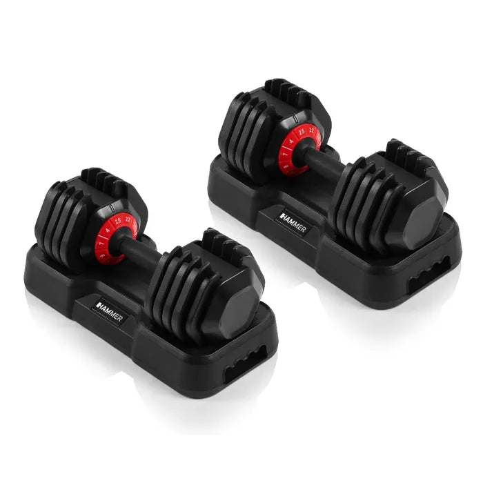 Hammer StrongLock 4.0 Dumbbells Set 2 x 25 kg
