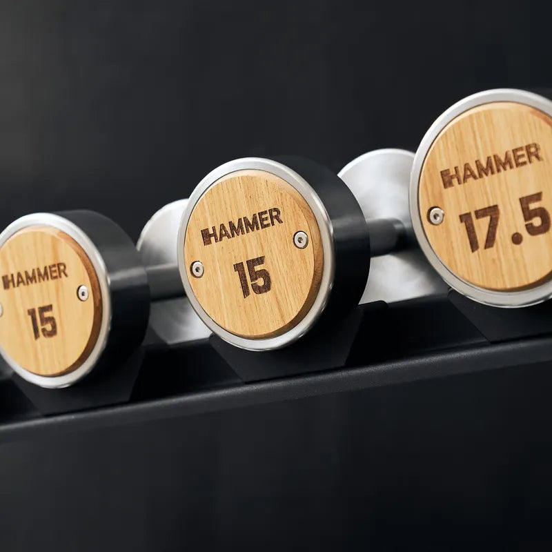 Hammer Exclusive Dumbbell Rack Set 12,5 – 25 kg