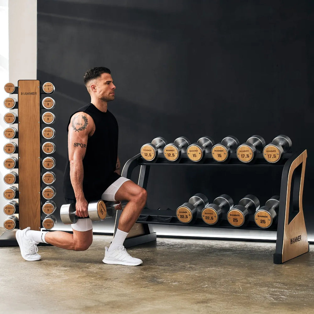 Hammer Exclusive Dumbbell Rack Set 12,5 – 25 kg