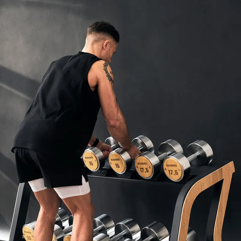 Hammer Exclusive Dumbbell Rack Set 12,5 – 25 kg