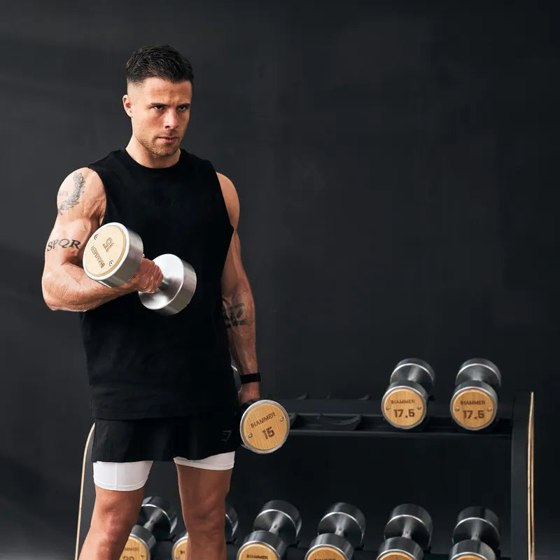 Hammer Exclusive Dumbbell Rack Set 12,5 – 25 kg