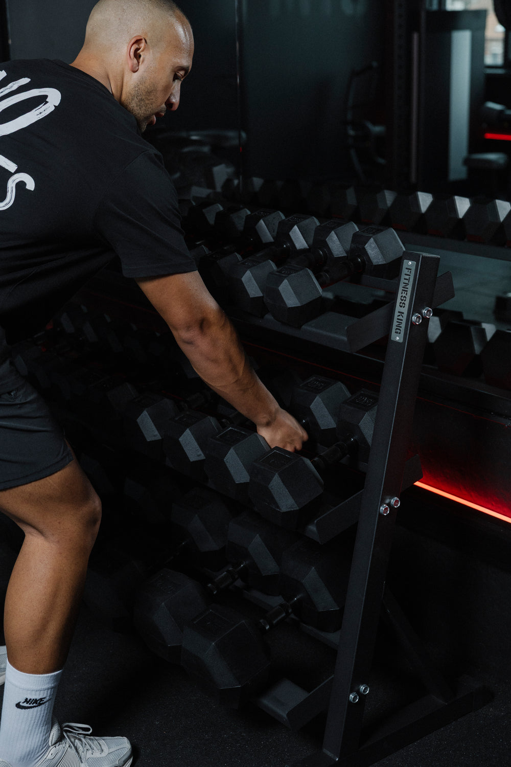 FitnessKing Dumbbell Rack