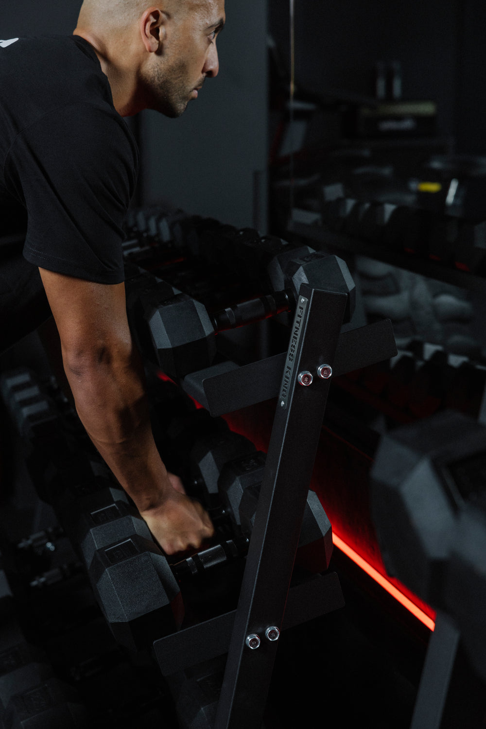 FitnessKing Dumbbell Rack