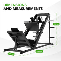 Tunturi LP60 Leg Press/Hack Squat