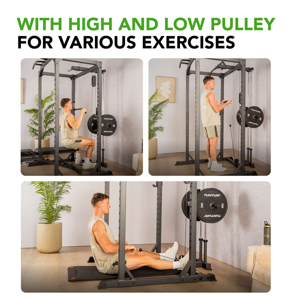 Tunturi PR60 Power Rack - Pulley Attachment