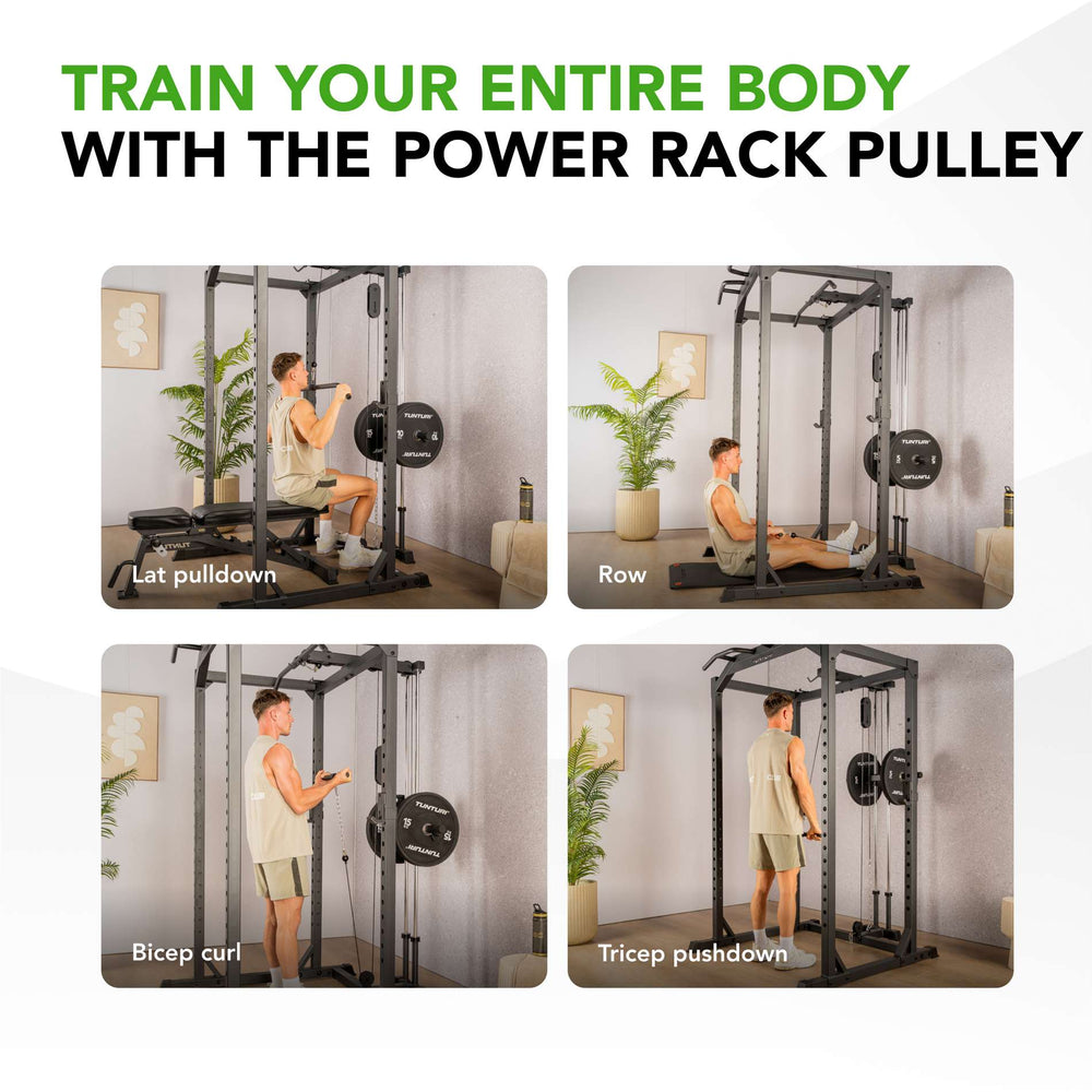 Tunturi PR60 Power Rack - Pulley Attachment