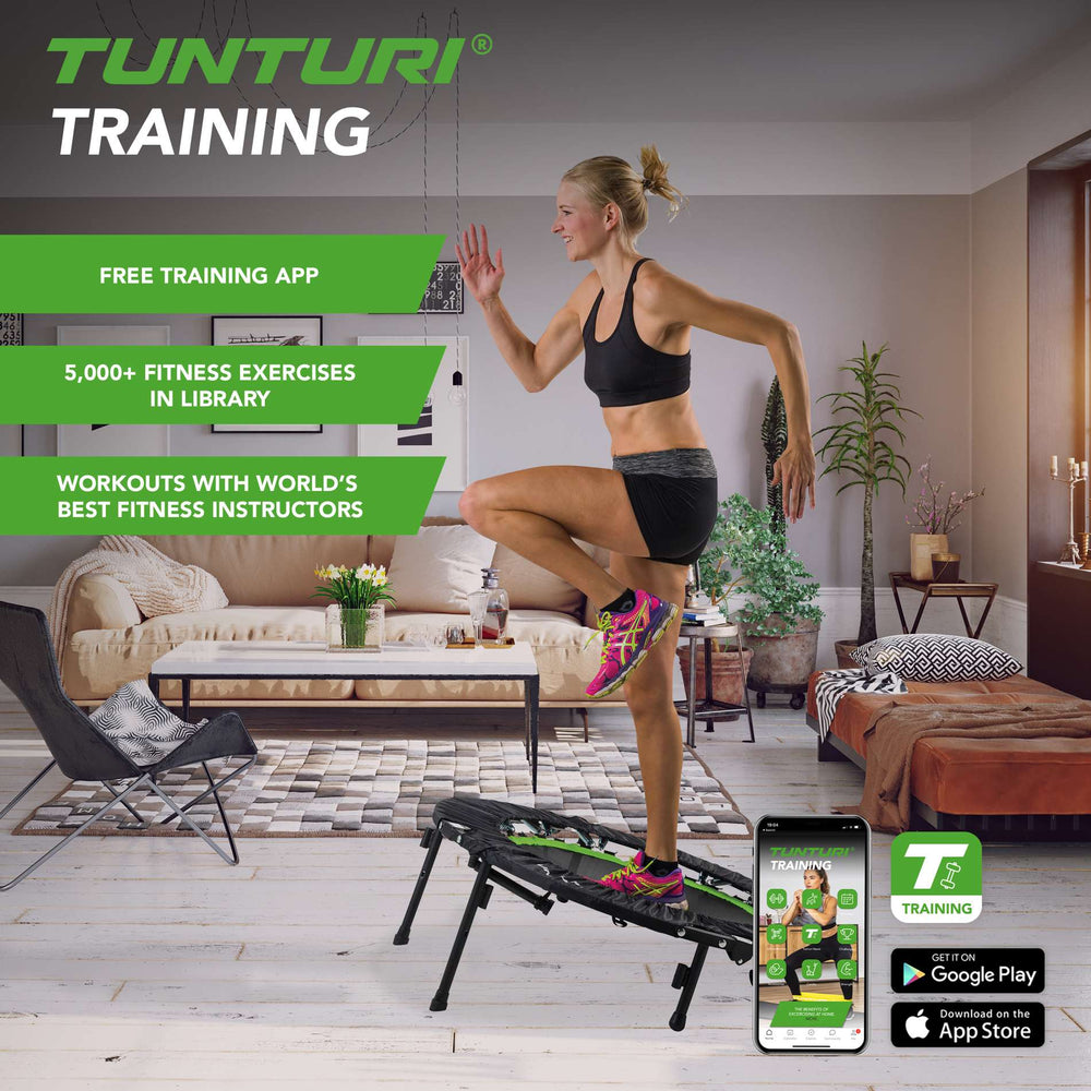 Tunturi 4-folding Fitness Trampoline