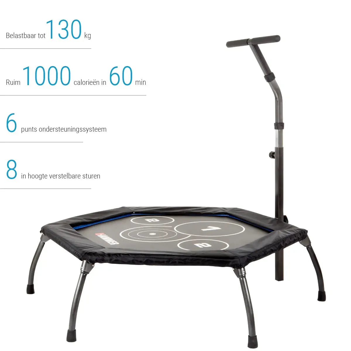Hammer Cross Jump Trampoline – FitnessKing