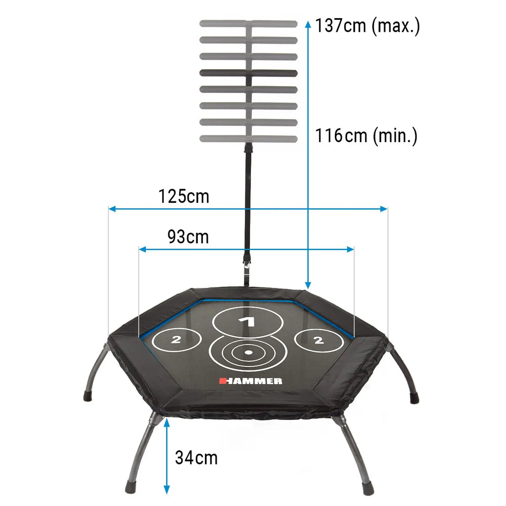 Hammer Cross Jump Trampoline