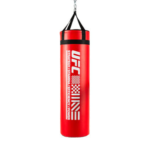 Sac de frappe lourd UFC Ssep 70 lb - rouge
