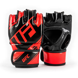 Gants d'entraînement MMA UFC Pr - Rouge pour jeunes