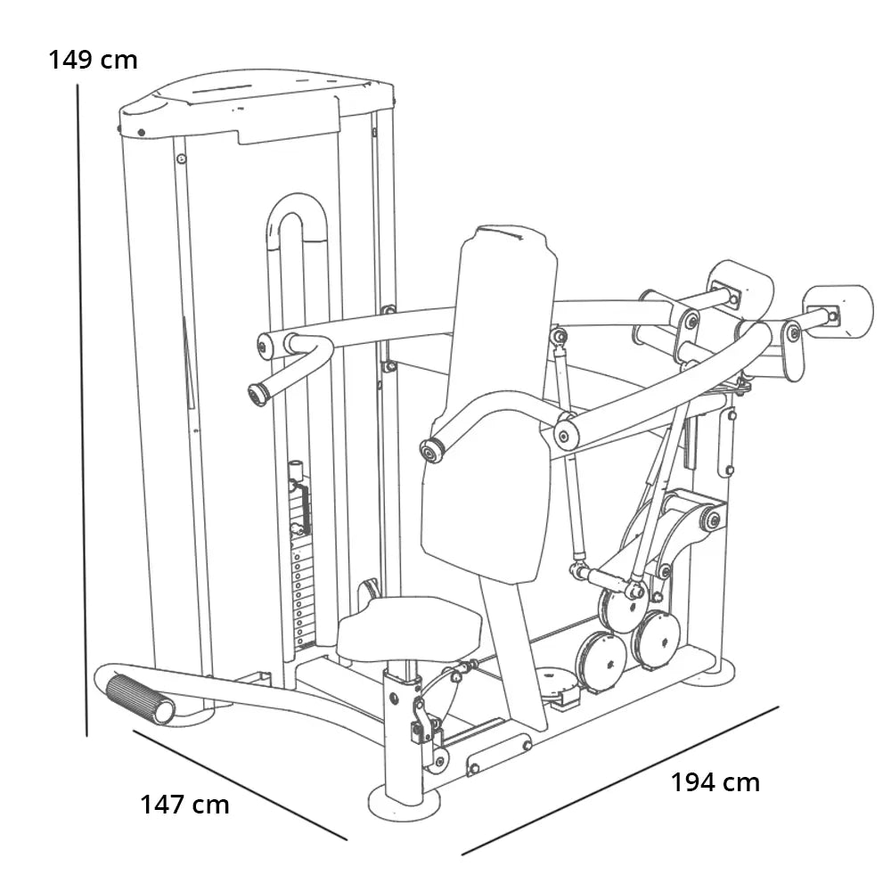 Presse à épaules BH Fitness L090B