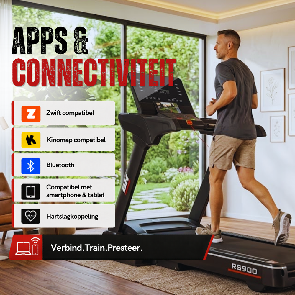Tapis de course LED BH Fitness RS900