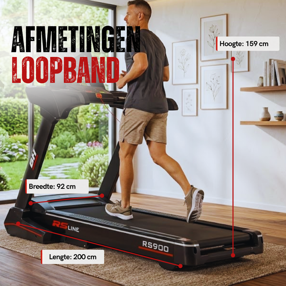 Tapis de course LED BH Fitness RS900