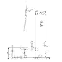 Appareil d'exercices latéraux Body-Solid GLM83