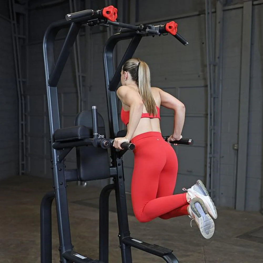 Body-Solid Pro Clubline Vertical Knee Raise SVKR1000B