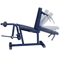 Extension des jambes assises et flexion en décubitus dorsal Body-Solid GLCE365B