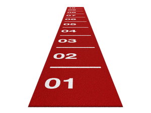 Piste de sprint Core 10 m x 1 m - Rouge