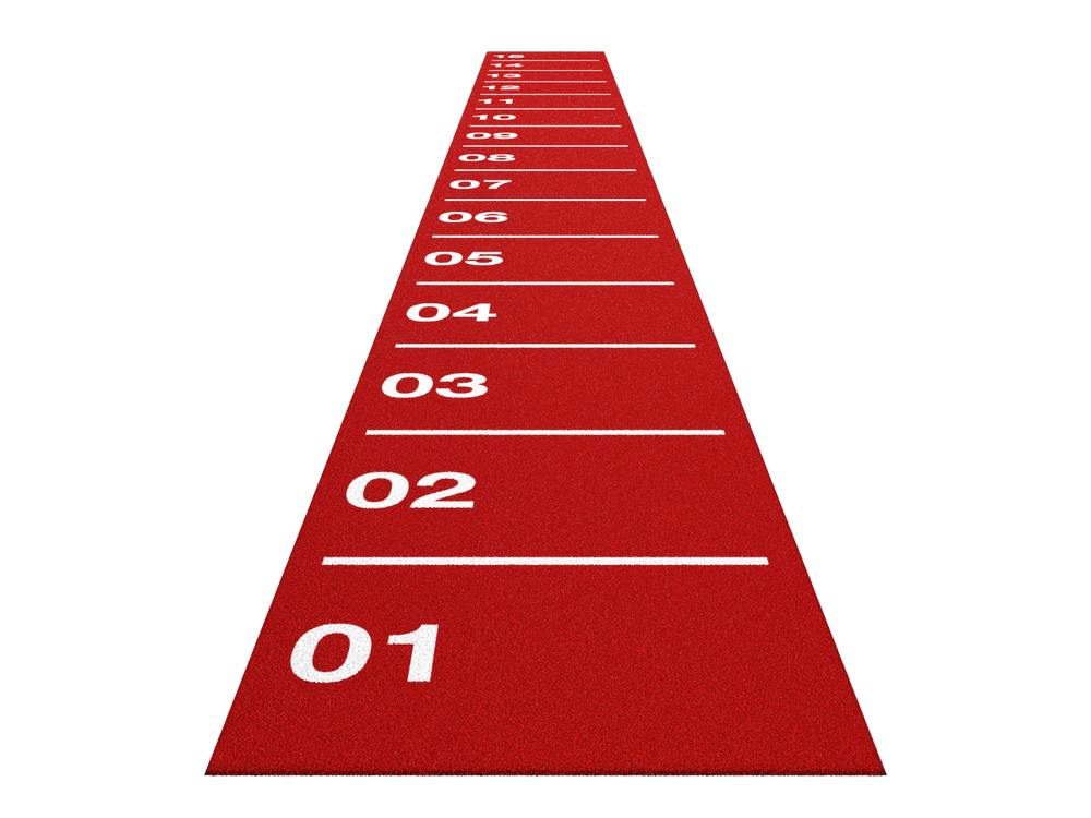 Sprinttrack Core 15m x 1,5m - Rood