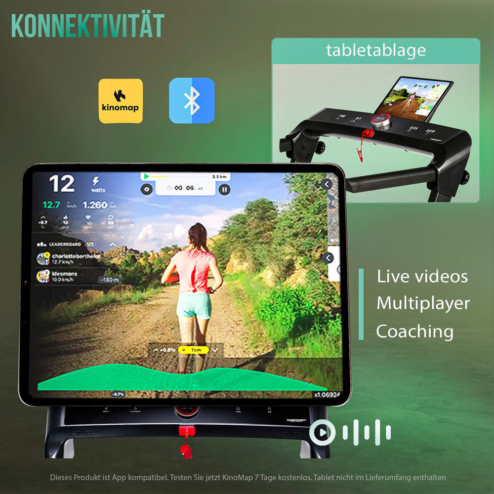 Christopeit 2 in 1 hout loopband