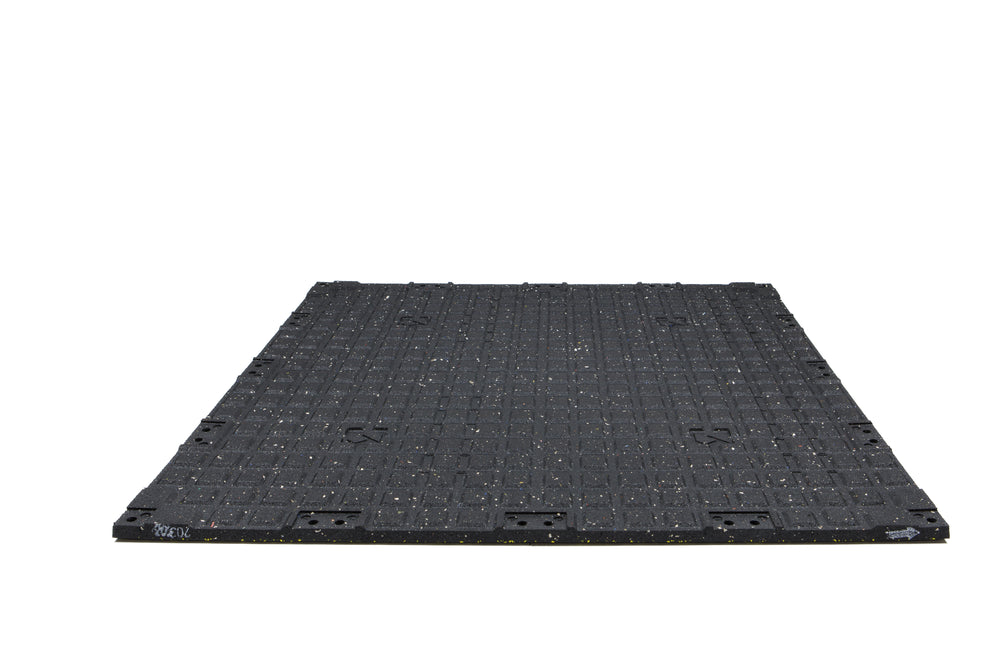 Dalles de raccordement 1000 mm x 1000 mm x 20 mm Jaune