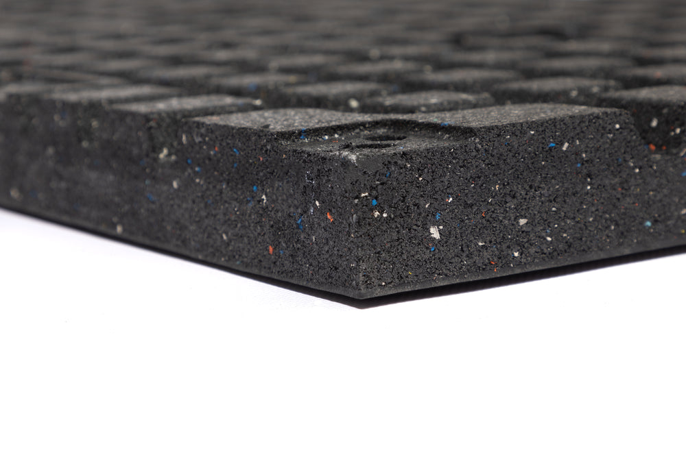 Connecting Tiles 1000mm x 500mm x 40mm Pure Black