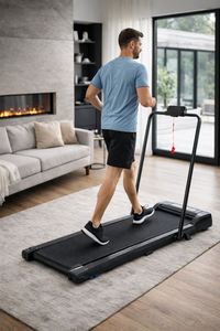 Tapis de course en bois Christopeit 2 en 1