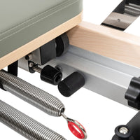 Elina Pilates Fold Reformer Iceberg Green
