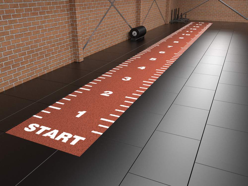 Sprinttrack Essential 15m x 1,33m - Rood