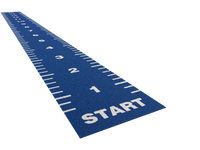 Sprinttrack Essential 15 m x 1,33 m - Bleu