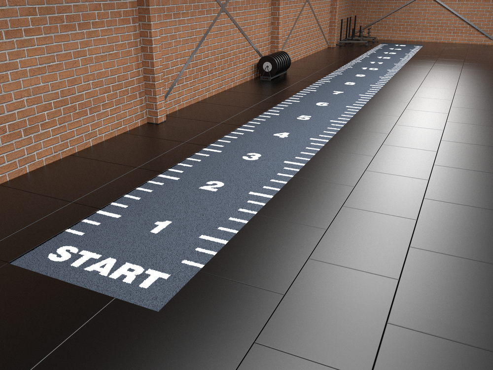 Sprinttrack Essential 15m x 1,33m - Antraciet