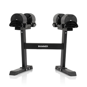 Ensemble d'haltères Finnlo SmartLock 2x32 kg - Incl. Rester